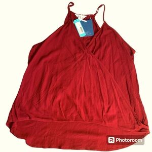 NWT Stitch Fix Market & Spruce sleeveless mock wrap top